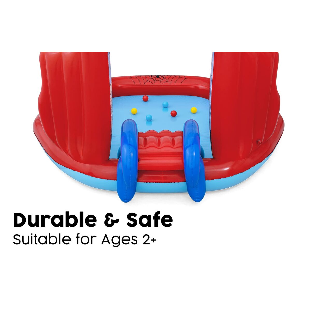 Bestway Kinderbecken Bestway Spiderman 211 X 206 X 127 Cm Spielplatz