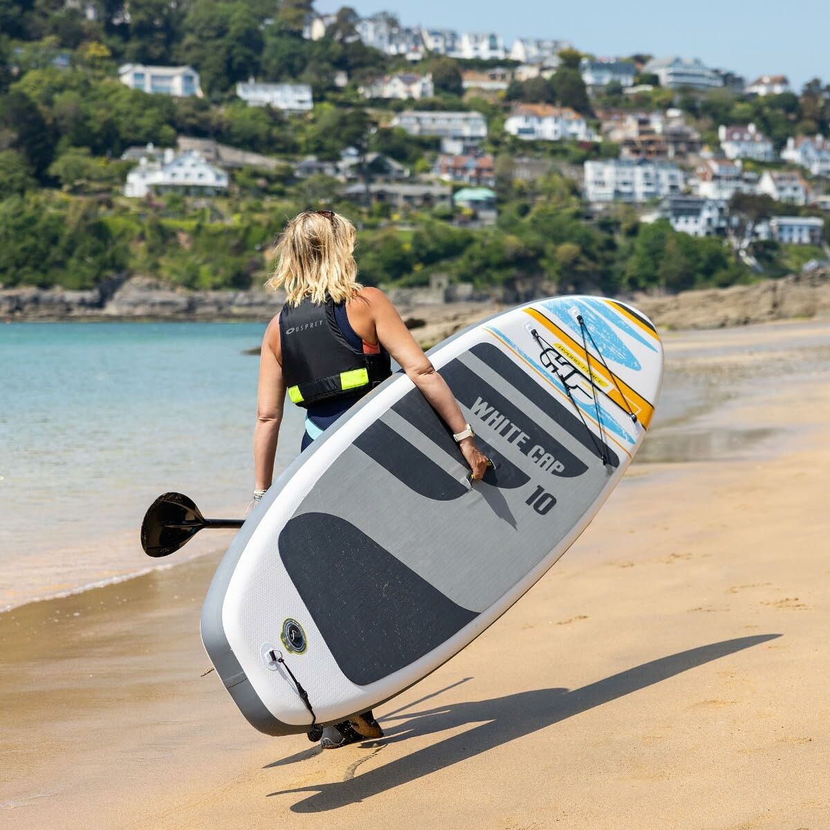 Bestway Aufblasbares Paddel-Board Mit Zubehör Bestway Hydro-Force Weiß 305 X 84 X 12 Cm