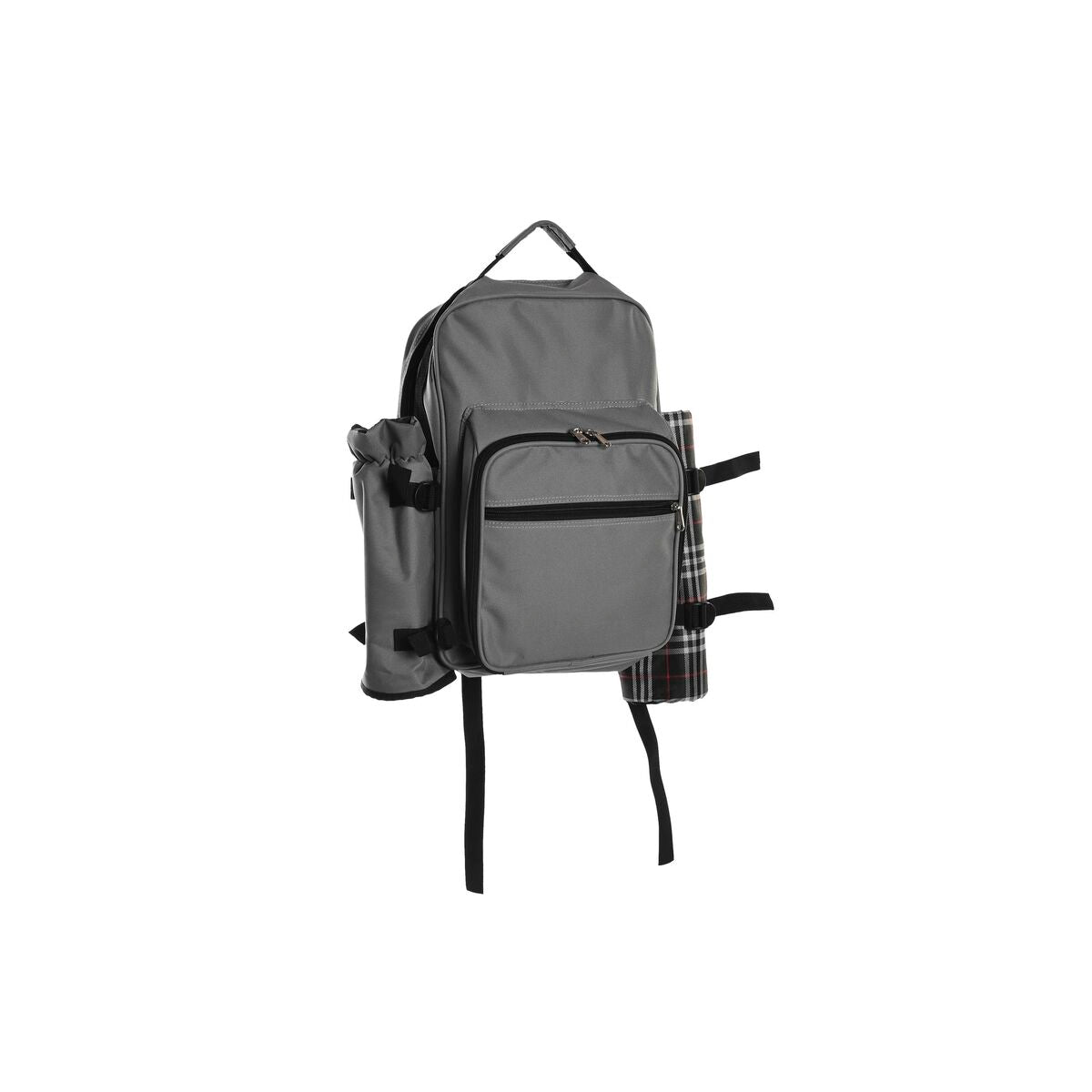 Picknick-Set Dkd Home Decor 28,5 X 20 X 39 Cm Dunkelgrau