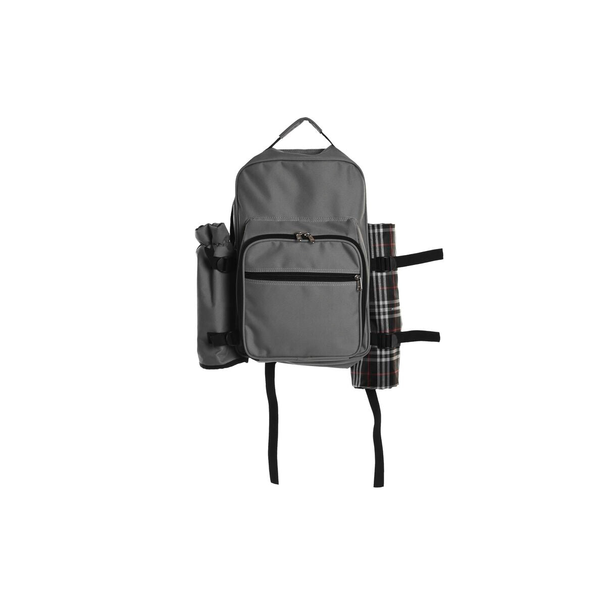 Picknick-Set Dkd Home Decor 28,5 X 20 X 39 Cm Dunkelgrau