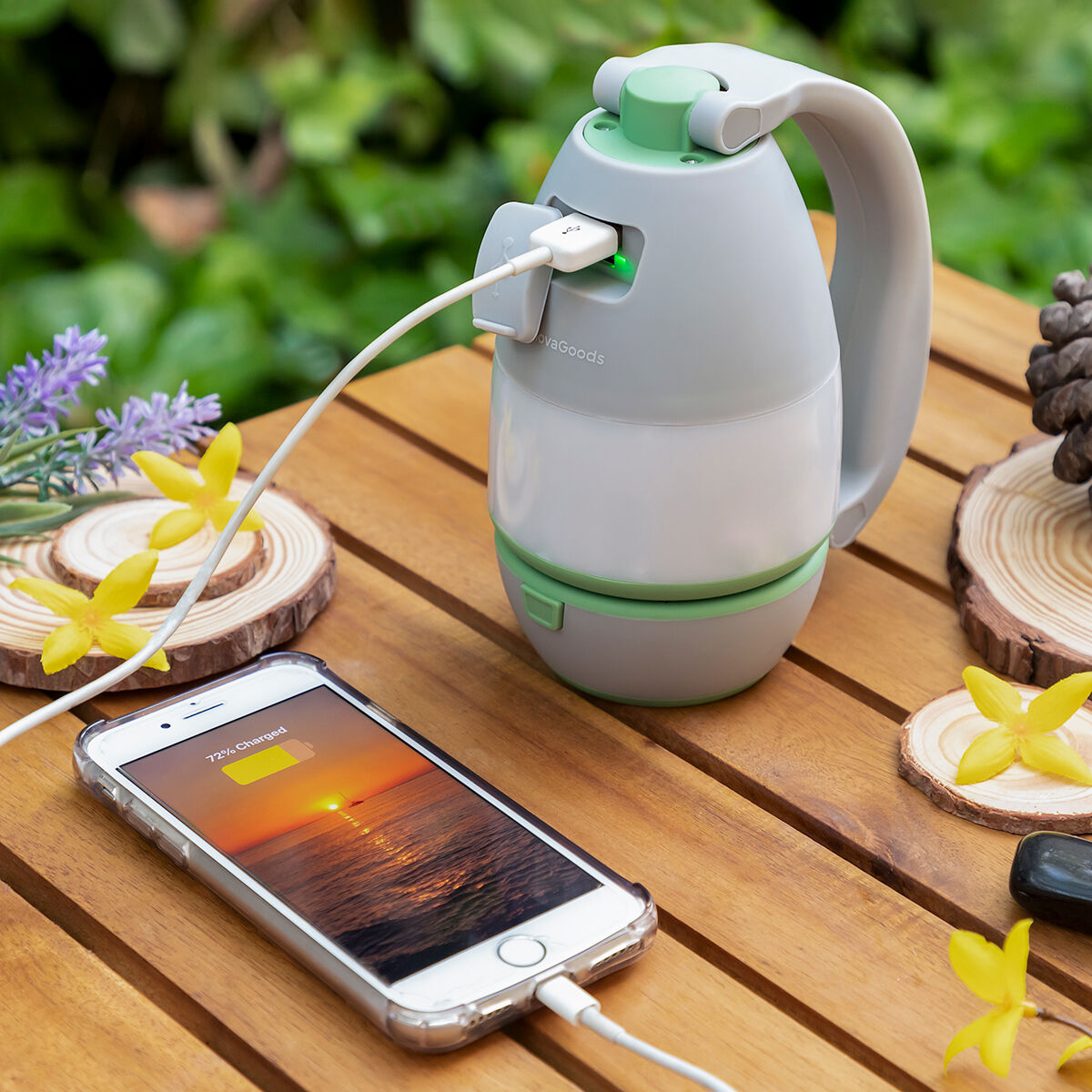 Innovagoods Multifunktionale Wiederaufladbare Camping Laterne 4 In 1 Calam Innovagoods