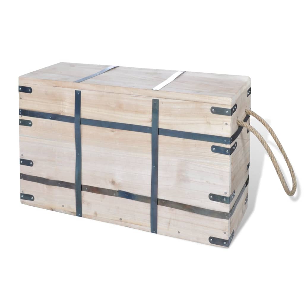 9-Teiliges Set In Holzkiste Kochtopf-Set Töpfe Pfanne