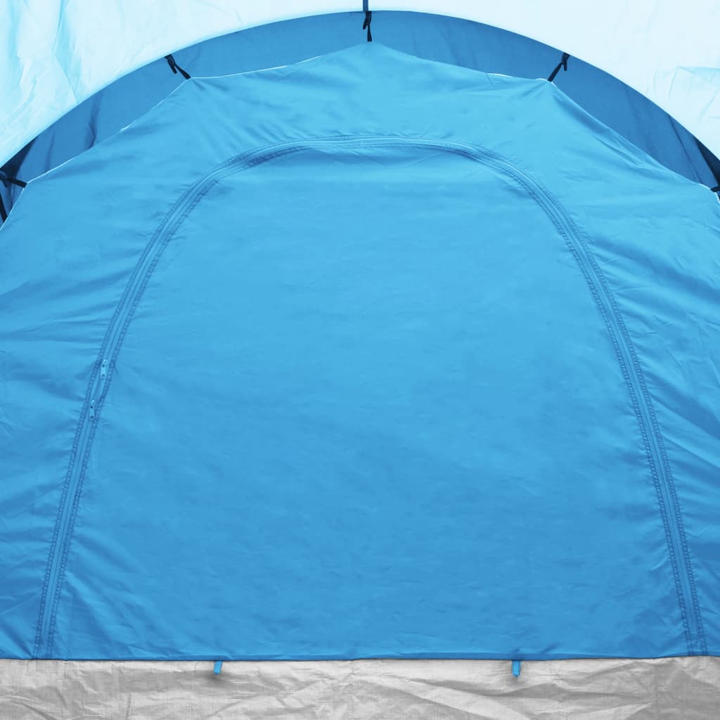 Campingzelt 6 Personen Blau Und Hellblau