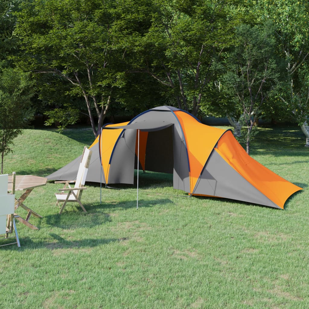 Campingzelt 6 Personen Blau Und Hellblau