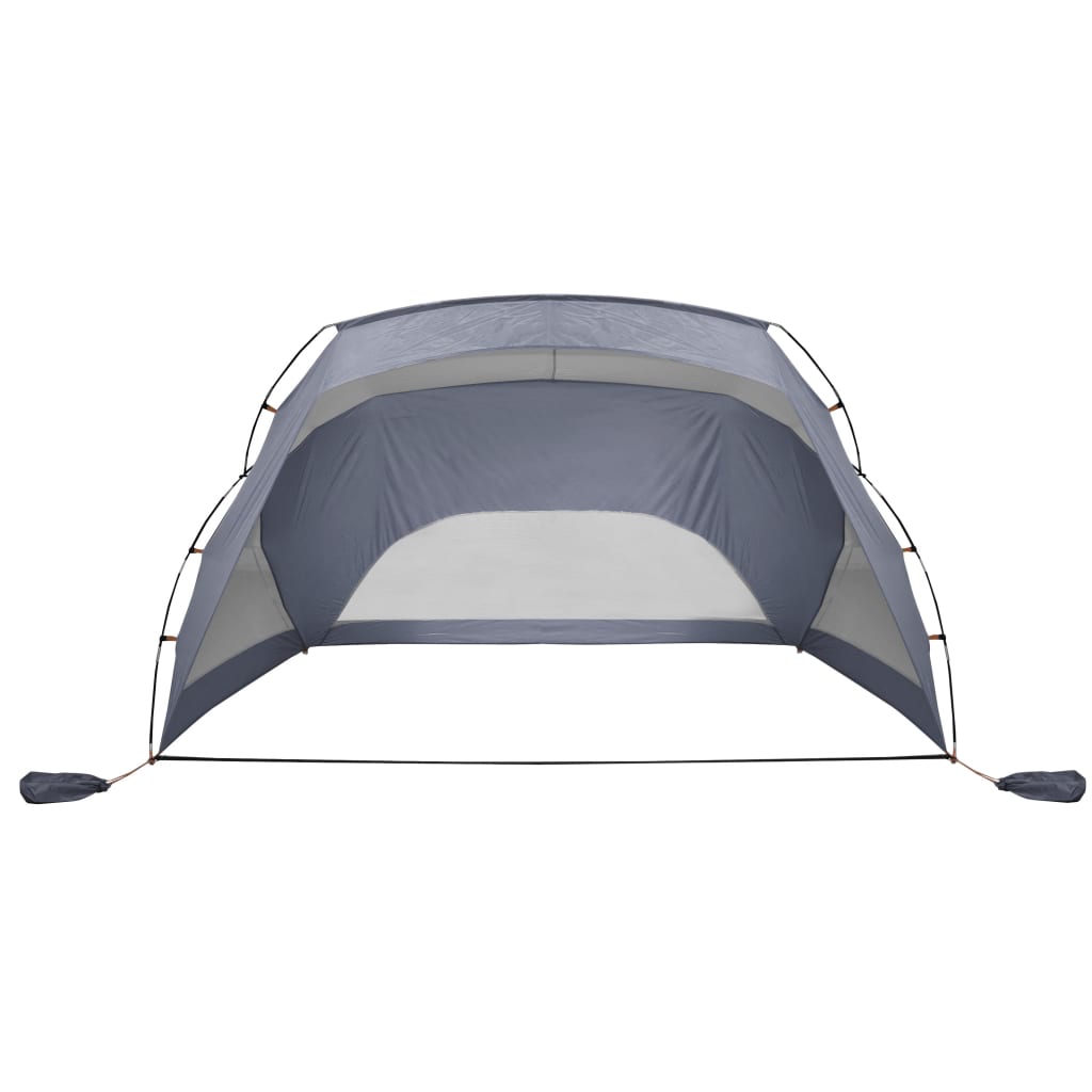 Strandzelt Grau 274X178X170/148 Cm 185T Taft