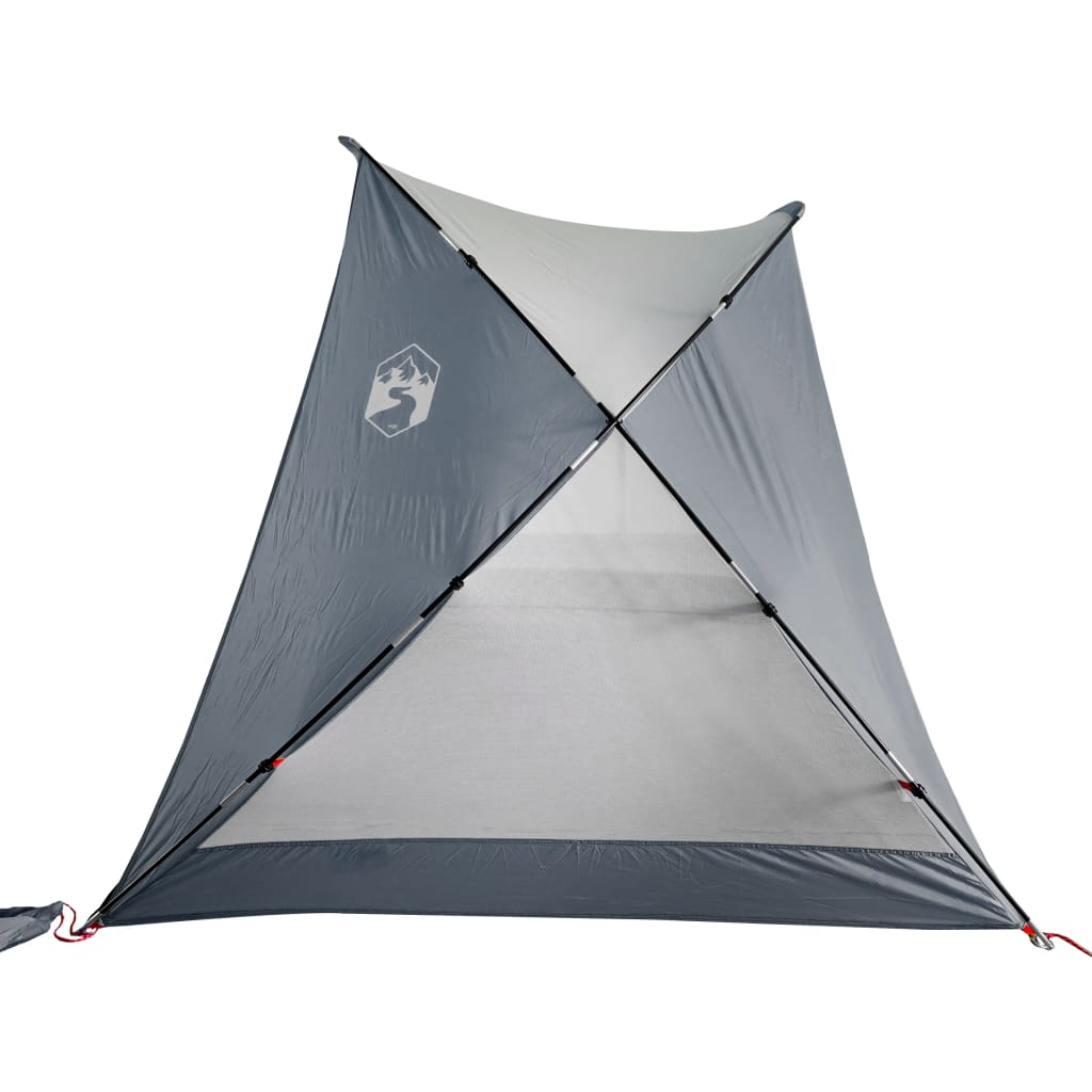 Strandzelt Grau 274X178X170/148 Cm 185T Taft