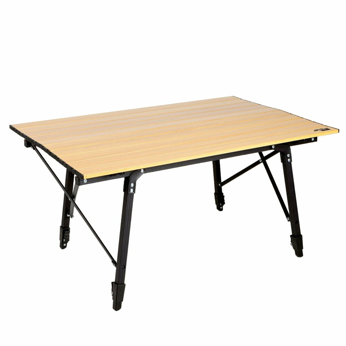 Table Klapptisch Aktive Glamping Sabana Aluminium Erde 90 X 70 X 57 Cm