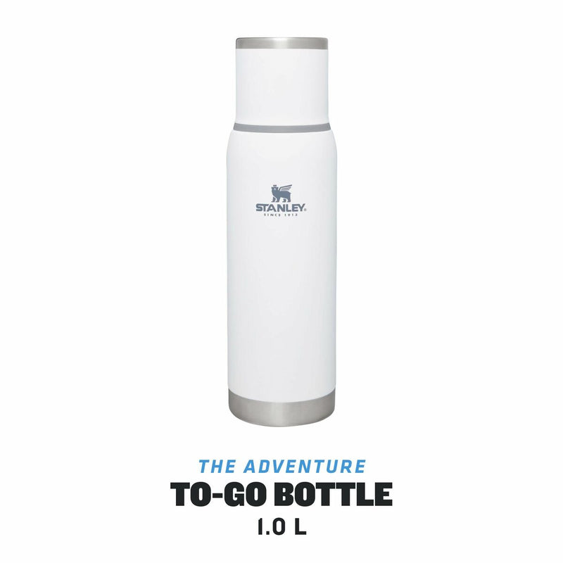 Stanley Thermosflasche Stanley The Adventure 1 L Weiß Edelstahl