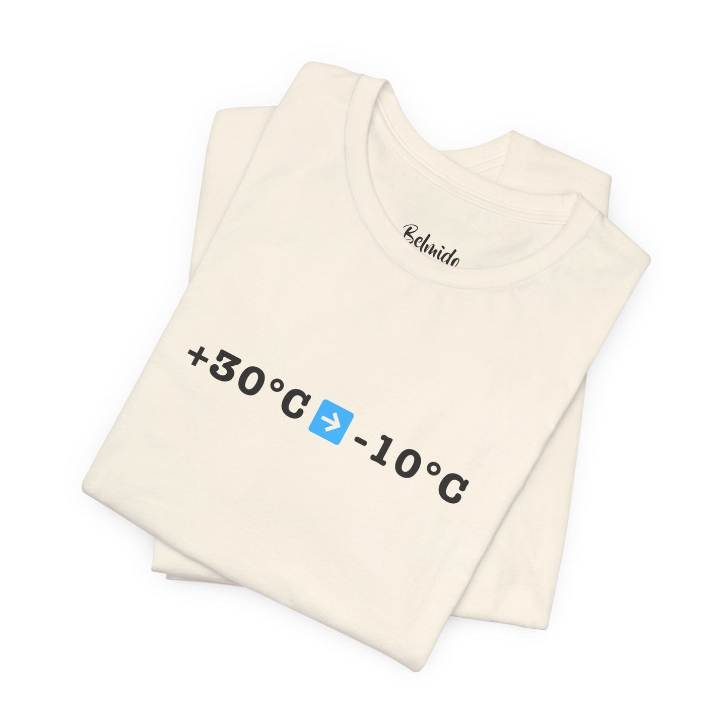 Von +30°C auf -10°C T-Shirt | Apres Ski Outfit, Eisbaden Shirt