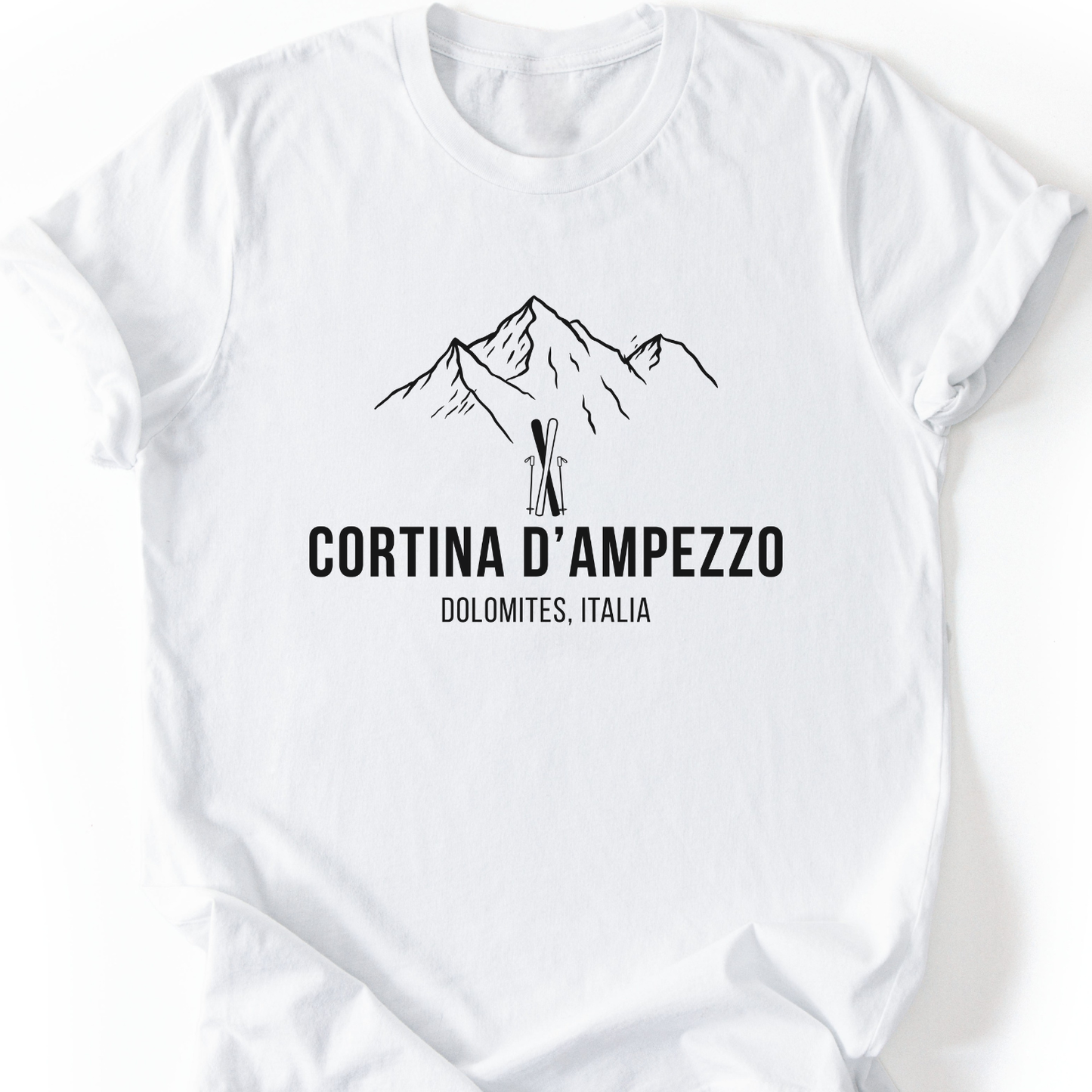 Cortina d'Ampezzo Dolomites Italia T-Shirt