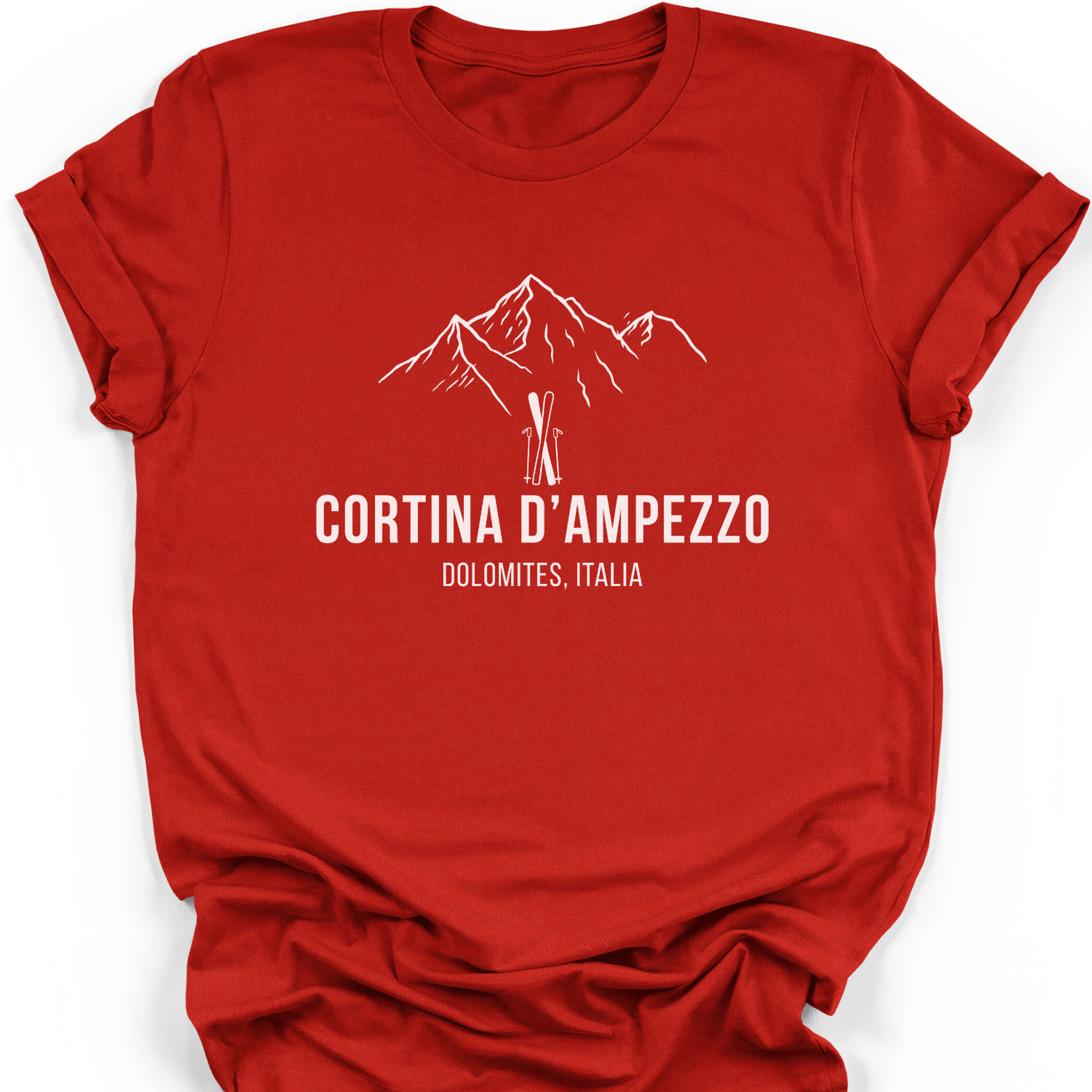 Cortina d'Ampezzo Dolomites Italia T-Shirt