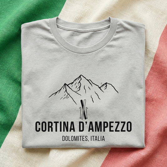 Cortina d'Ampezzo Dolomites Italia T-Shirt