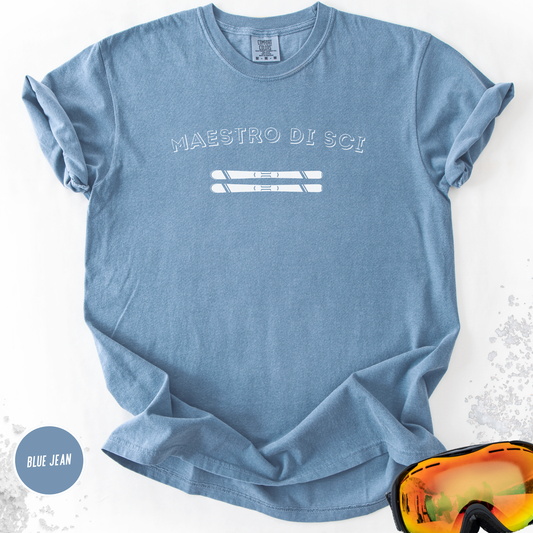 MAESTRO DI SCI | Retro Ski T-Shirt, Comfort Colors®