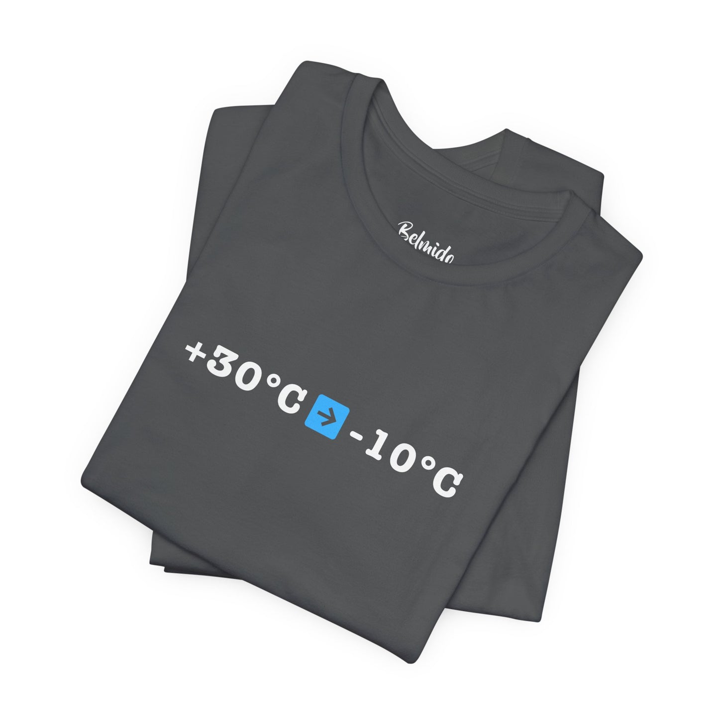 Von +30°C auf -10°C T-Shirt | Apres Ski Outfit, Eisbaden Shirt