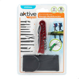 Multifunktionsmesser Aktive Grün Camping 2,5 X 9 X 1,2 Cm (24 Stück)