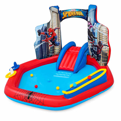 Bestway Kinderbecken Bestway Spiderman 211 X 206 X 127 Cm Spielplatz