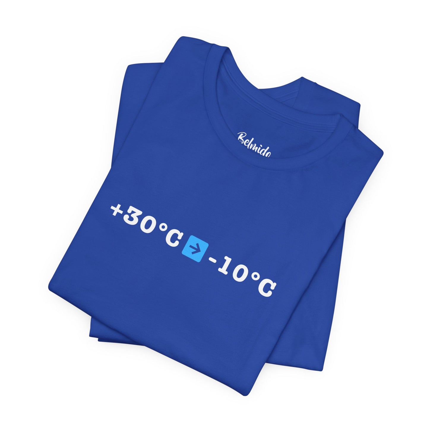Von +30°C auf -10°C T-Shirt | Apres Ski Outfit, Eisbaden Shirt