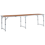 Klappbarer Campingtisch Aluminium 180 X 60 Cm