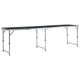 Klappbarer Campingtisch Aluminium 180 X 60 Cm