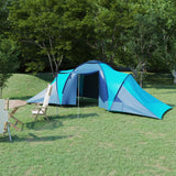 Campingzelt 6 Personen Blau Und Hellblau