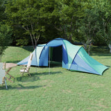 Campingzelt 6 Personen Blau Und Hellblau