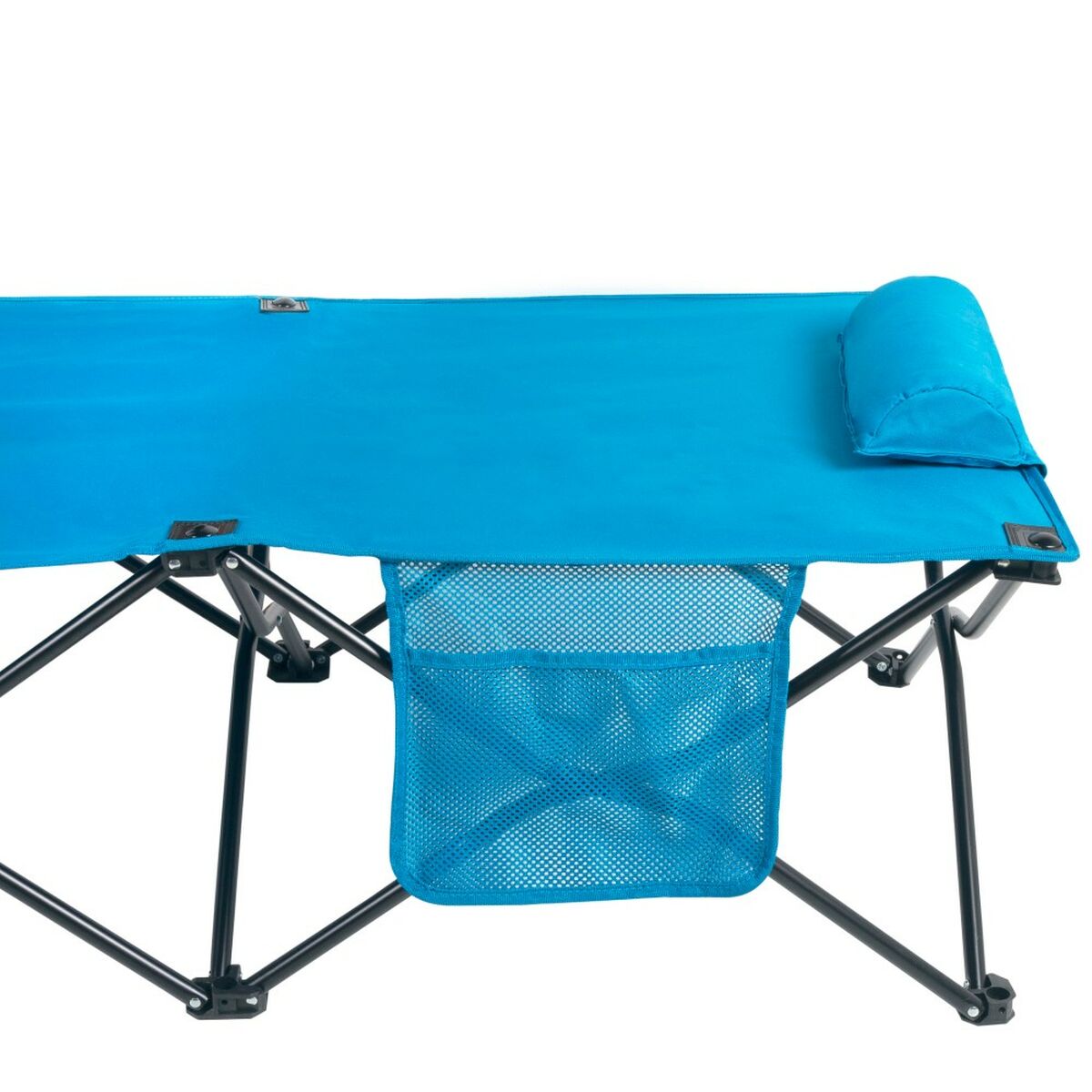 Faltbett Aktive Blau Camping 178 X 62 X 38 Cm 178 X 38 X 62 Cm (2 Stück)
