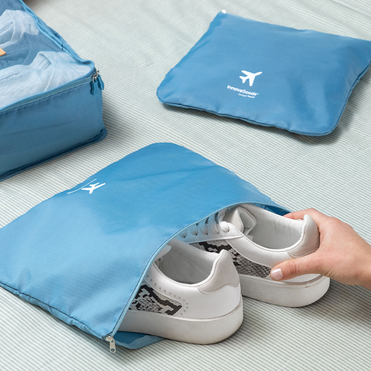 Innovagoods Ordnungssäcke Für Koffer Luggan Innovagoods 6 Stücke