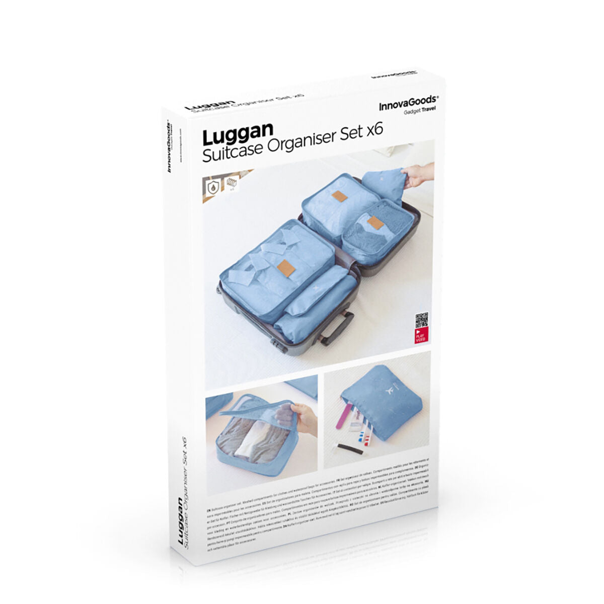 Innovagoods Ordnungssäcke Für Koffer Luggan Innovagoods 6 Stücke