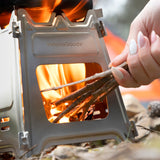 Innovagoods Zerlegbarer Campingkocher Aus Stahl Flamet Innovagoods